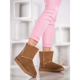 Lucky Shoes Kamel snöskor brun 2