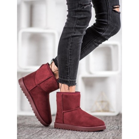 SHELOVET Klassisk Mukluki röd 1