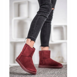 SHELOVET Klassisk Mukluki röd 2