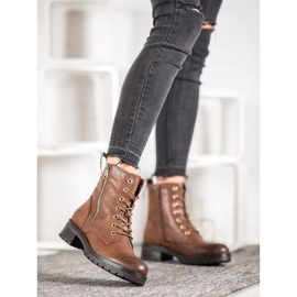 SDS Bekväma bruna stövlar 1