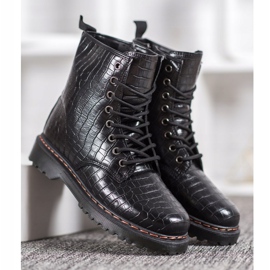 SHELOVET Svarta arbetare med ekoläder 2