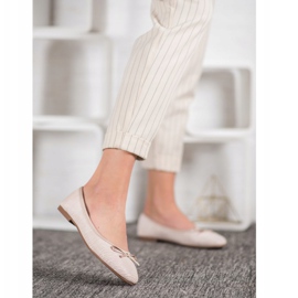 Evento Bekväma ballerinor beige 1