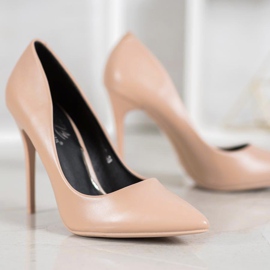 Small Swan Sexiga höga klackar brun 2