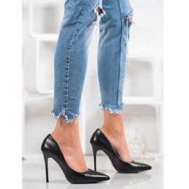 Small Swan Sexiga höga klackar svart 1