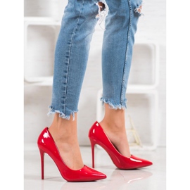 Small Swan Lackerade stift röd 2