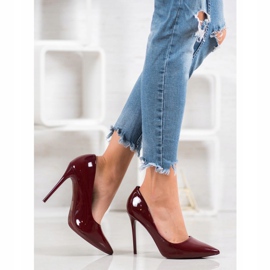 Small Swan Lackerade stift röd 1