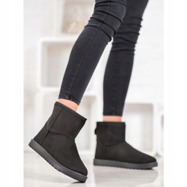 SHELOVET Klassisk Mukluki svart 1