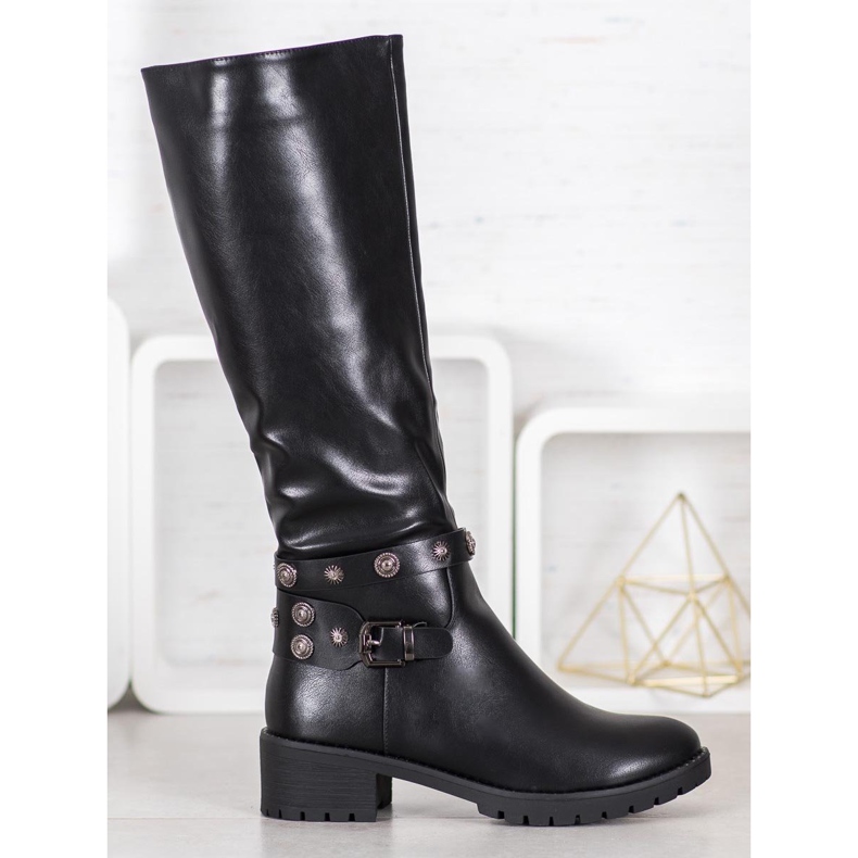 Gogo Ridjackor med jetstrålar svart 1