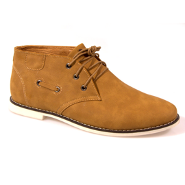 High Boots Tied DS900 Camel brun 1