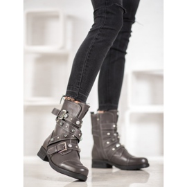 Kayla Varma arbetare med strass grå 1