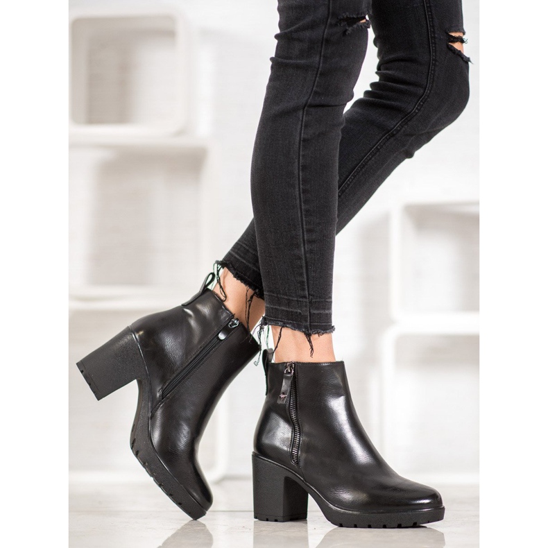 Bella Paris Casual Eco Leather stövlar svart 1