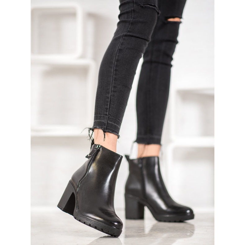 Bella Paris Casual Eco Leather stövlar svart 2