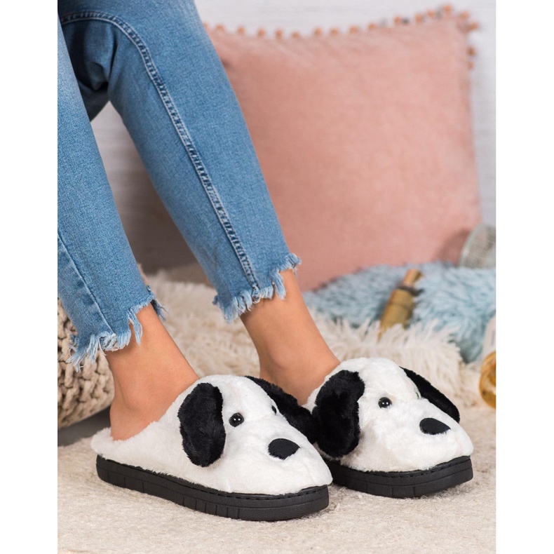 SHELOVET Hundtofflor vit 1