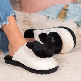 SHELOVET Varma tofflor svart 1