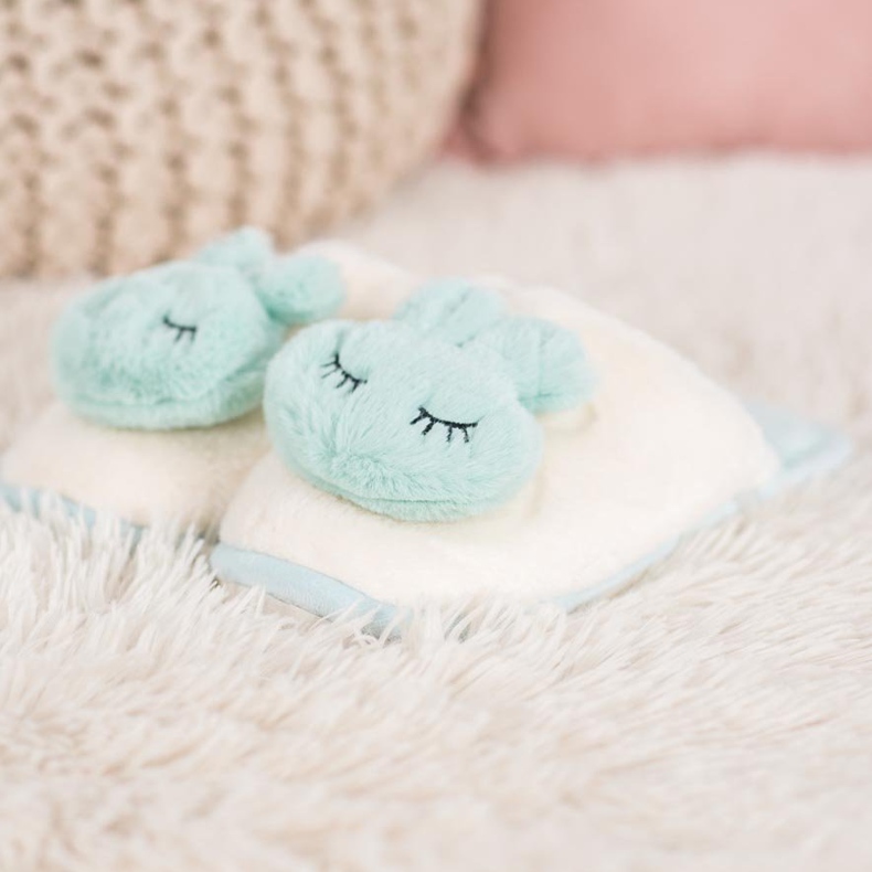 SHELOVET Varma tofflor blå 1