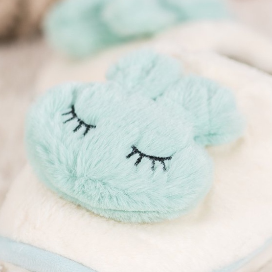 SHELOVET Varma tofflor blå 2