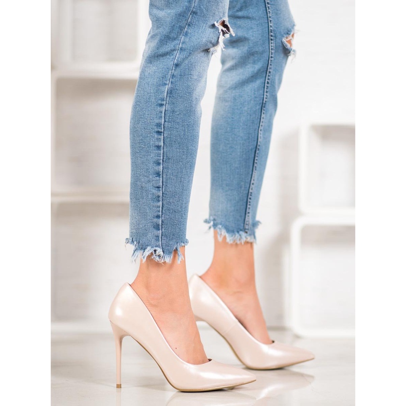 Goodin Trendiga höga klackar brun 1