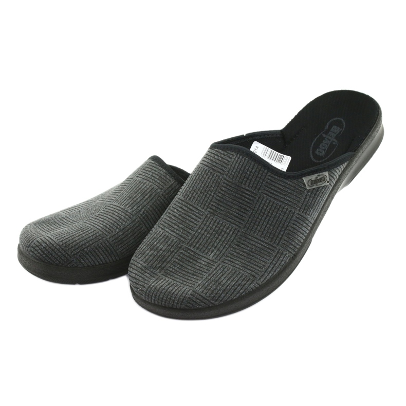 Befado herrskor pu 548M014 svart grå 3