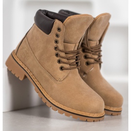 Haver Vandringsskor med ekoläder brun 2