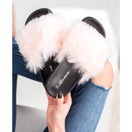 SHELOVET Snygga tofflor rosa 2