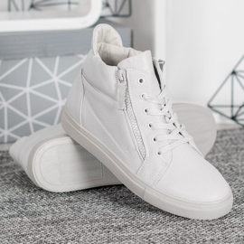 Sergio Leone Vita sneakers på plattformen 1