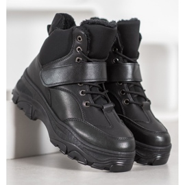 Bona Svarta modebyxor 2