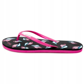Aqua-Speed ​​Napoli W 40874-49564 flip-flops svart rosa 2