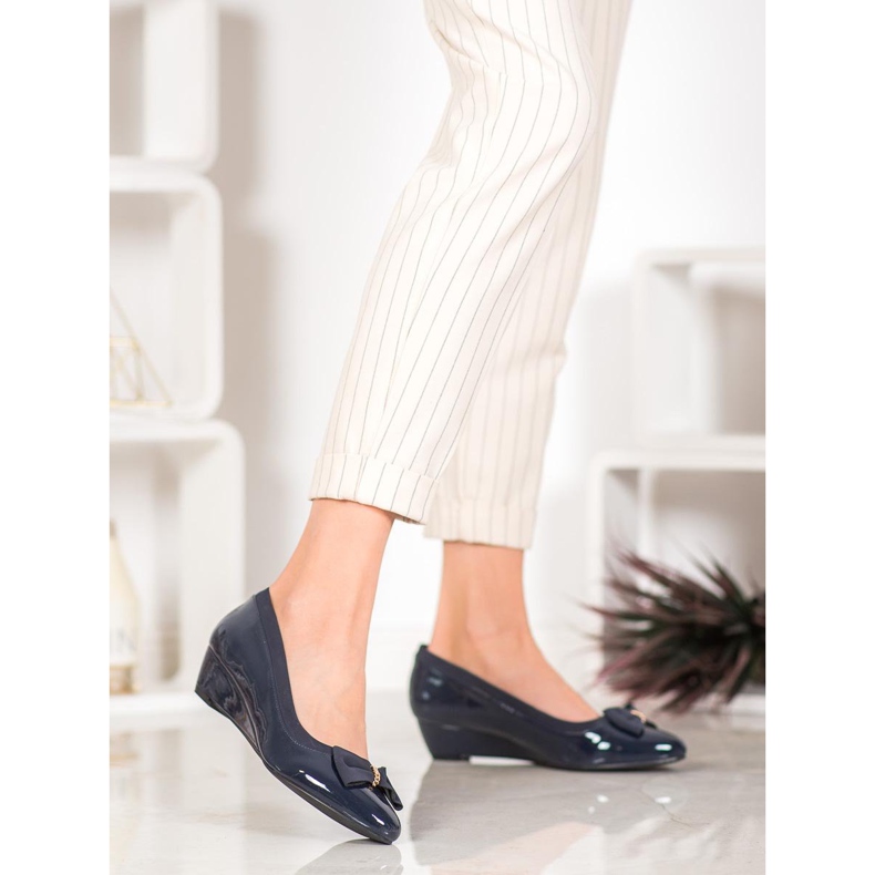 Sergio Leone Elegant Ballerina On Wedge blå 2