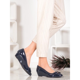 Sergio Leone Elegant Ballerina On Wedge blå 1