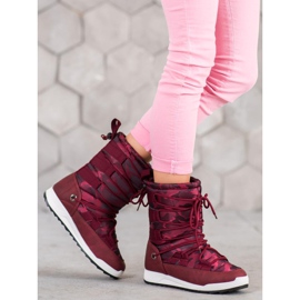 Small Swan Moro snöskor röd 1