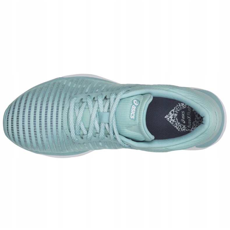 Asics FuzeX Rush Adapt W T885N-1401 skor blå 2