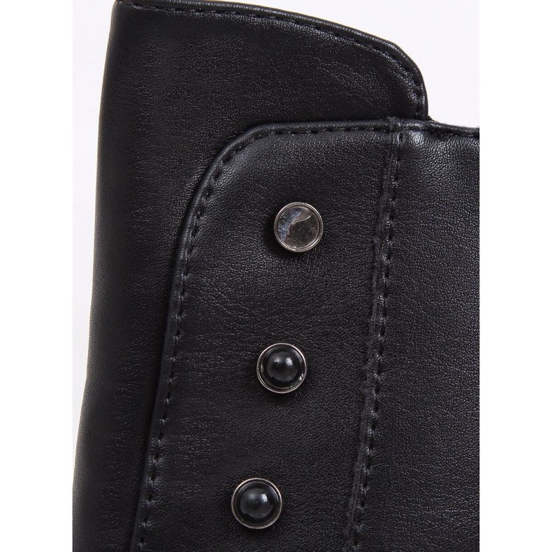 Svart Högklackade stövlar svart 1003-1 Black II Art 1