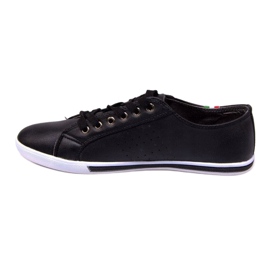 Sneakers Med Italien Flagga 380 Svart 1