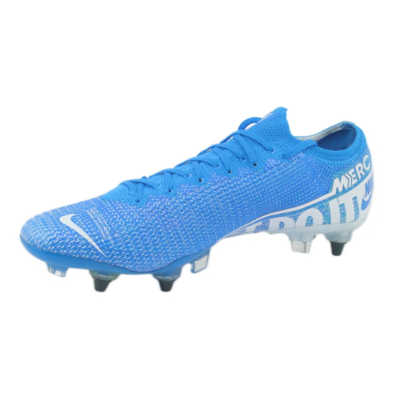 Nike Mercurial Vapor 13 Elite SG-Pro Ac M AT7899 414 fotbollsskor blå 2
