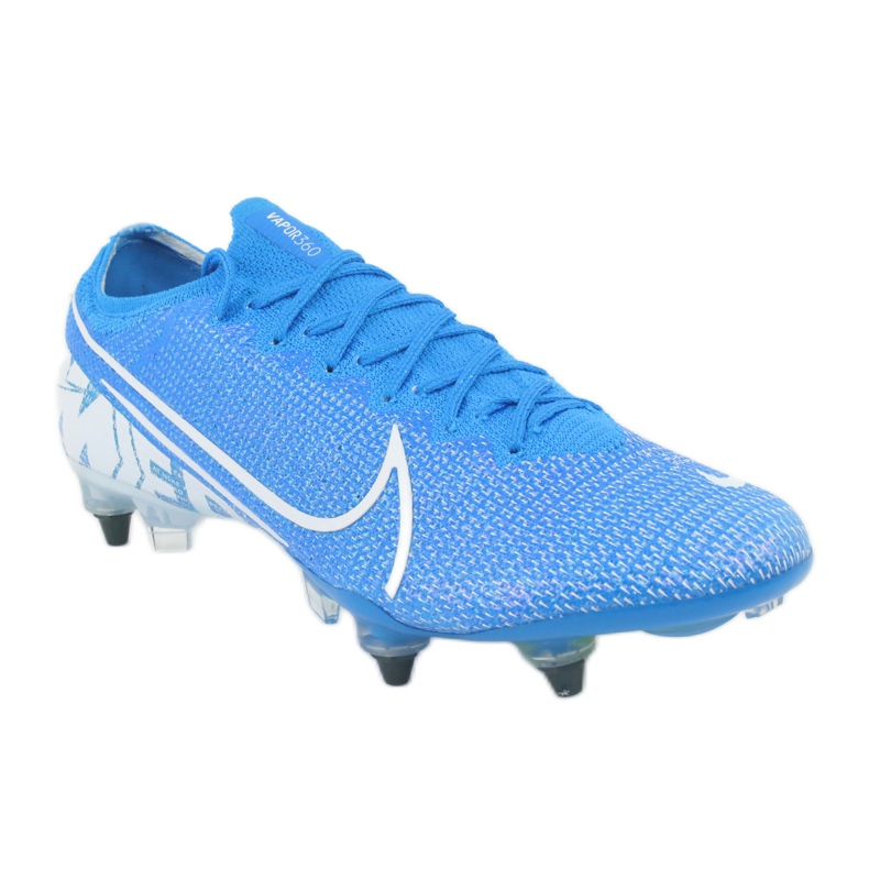 Nike Mercurial Vapor 13 Elite SG-Pro Ac M AT7899 414 fotbollsskor blå 1