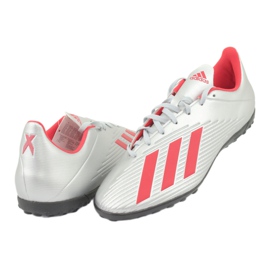 Adidas X 19.4 Tf M F35344 fotbollsskor silver- 4