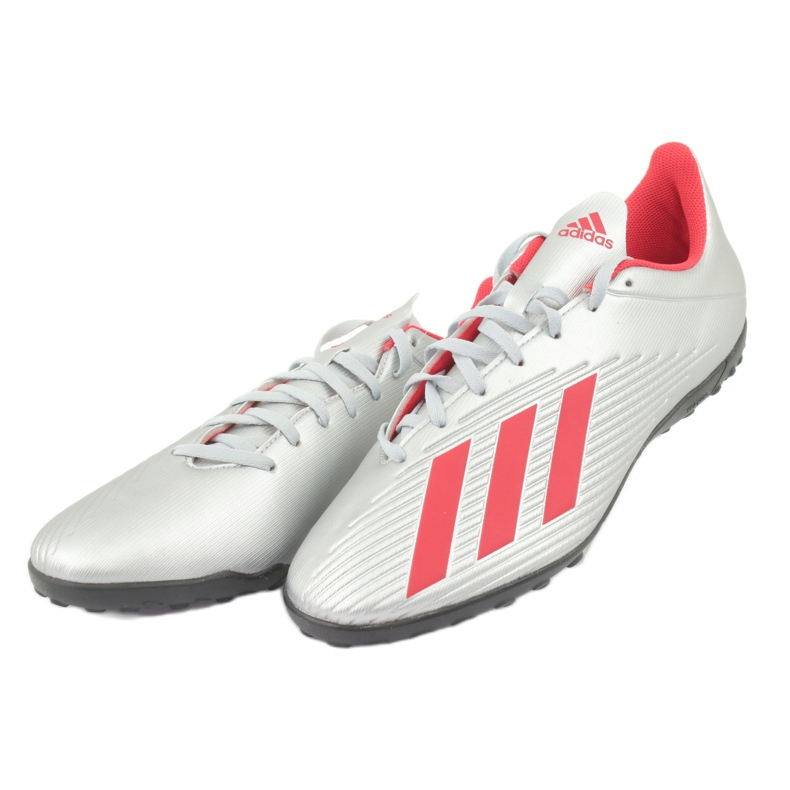 Adidas X 19.4 Tf M F35344 fotbollsskor silver- 3