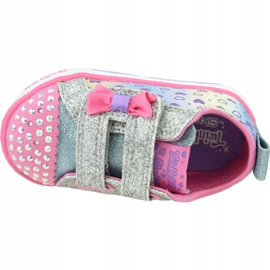 Skechers Shuffle Lite Jr 20135N-SMLT rosa 2