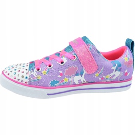 Skechers Sparkle Lite Jr 20212L-LVMT Skor purpur 1