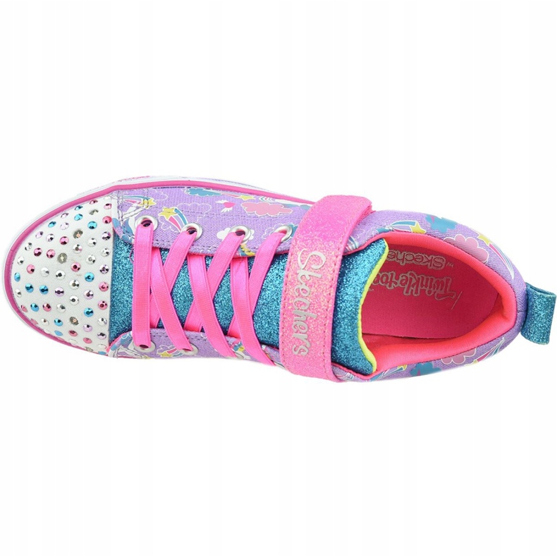 Skechers Sparkle Lite Jr 20212L-LVMT Skor purpur 2
