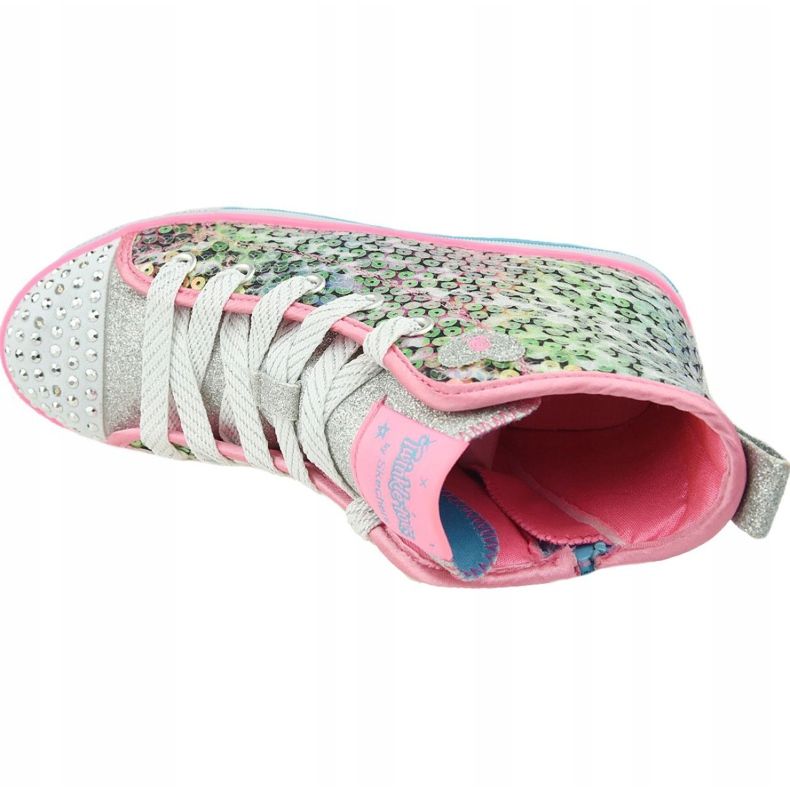 Skechers Twinkle Lite Jr 20241L-PKMT mångfärgad 2