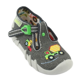 Befado barnskor 110P357 grå mångfärgad 2