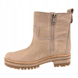 Timberland Courmayeur Valley Varmfodrad stövel W A257H beige 1