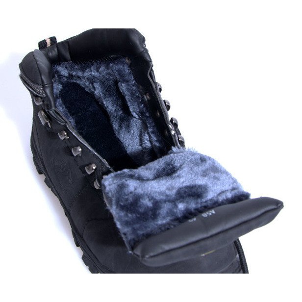 Trekking Warm Boots With Fur A58 Black svart 2
