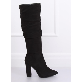 Svarta höga klackar NC885 Svart 2