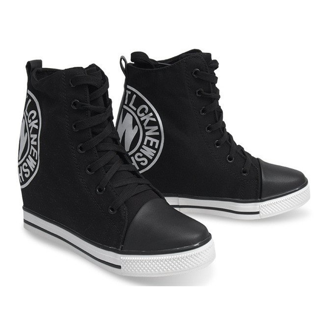 Trendiga sneakers Tlck Black svart 1