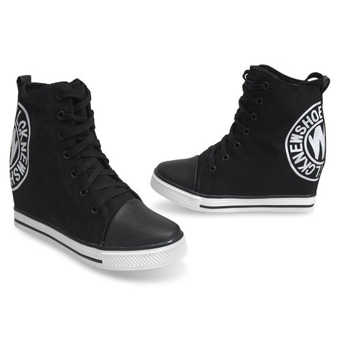 Trendiga sneakers Tlck Black svart 2