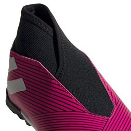 Adidas Nemeziz 19.3 Ll Tf Jr EF8849 skor mångfärgad rosa 2
