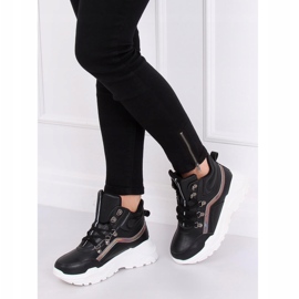 Svarta sportskor med hög fotled RB-3348 Svart 1