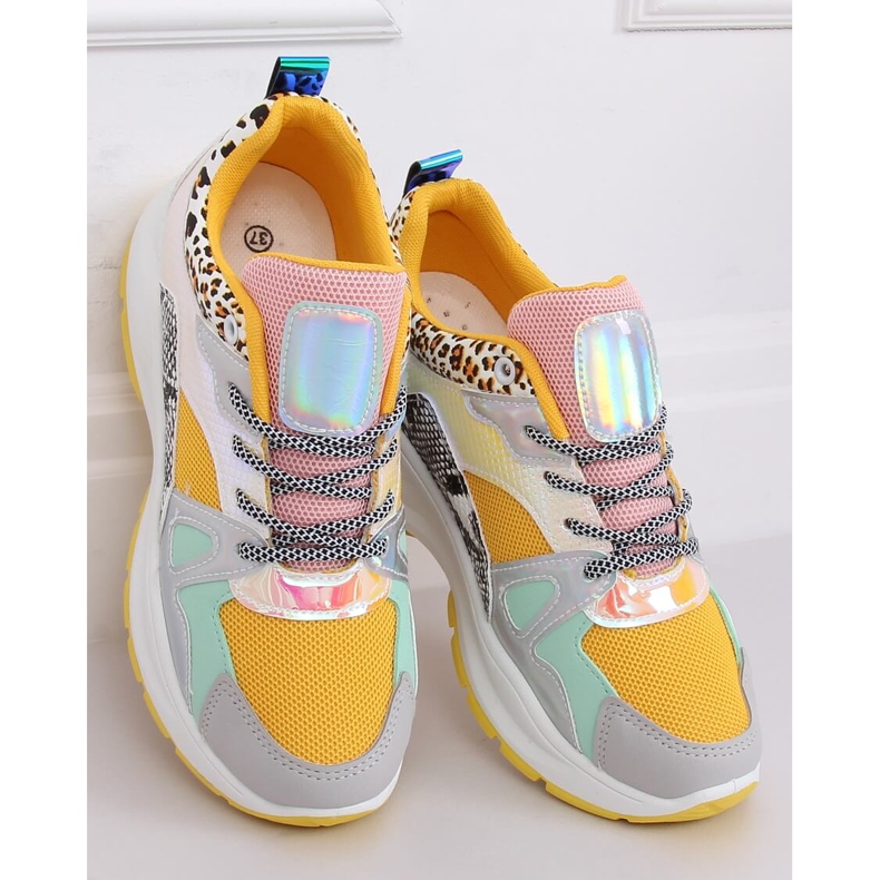 NB317P Gula sportskor mångfärgad 2